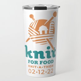 Knit for Food  Travel Mug