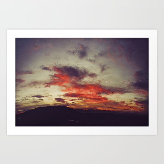 Supersaturated Dawn Art Print