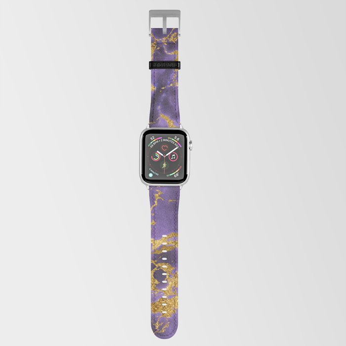 Purple and gold store apple watch band
