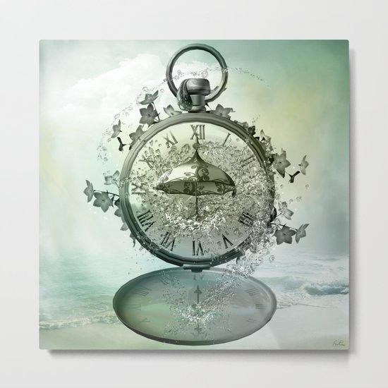 Timeless Flow Metal Print