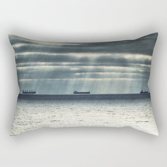 Morning Race Rectangular Pillow