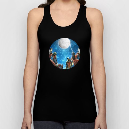 Feline Dreams Unisex Tank Top