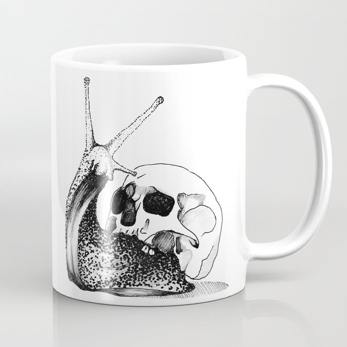 This Skull Is My Home (Snail & Skull) Coffee Mug