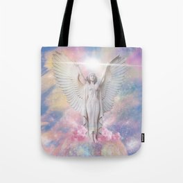 Pastel Heavens I Tote Bag | Highvibe, Uplift, Magic, Heavenly, Graphicdesign, Goddess, Celestial, Sky, Mystic, Goodvibes 