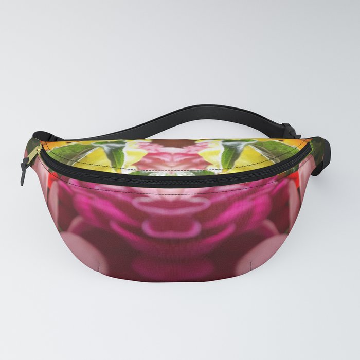 Floral Mirror Fanny Pack