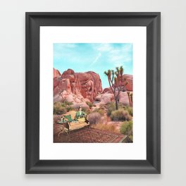 Desert Leisure Framed Art Print