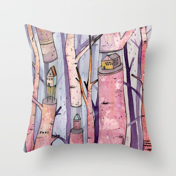 Safe House Throw Pillow By Uglyyellow Society6