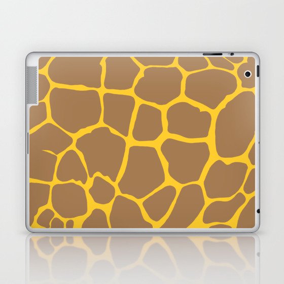 Giraffe All-Over Pattern Laptop & iPad Skin