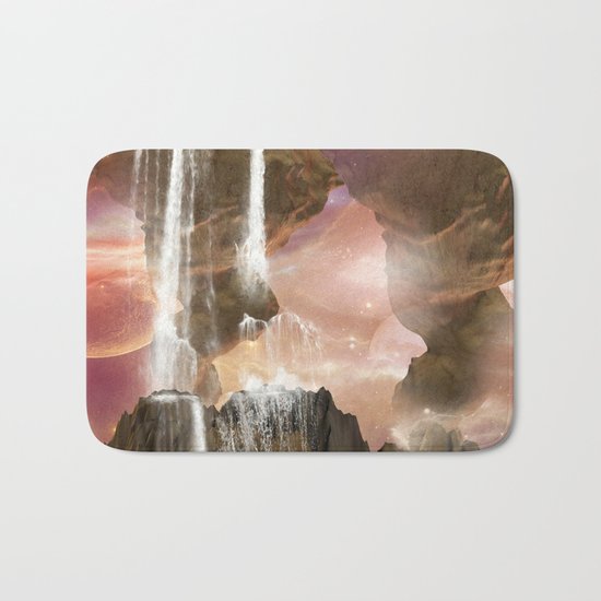 Fantasy landscape Bath Mat