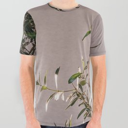 Olive Tree Still Live - Mediterranean Style Interior Photograph - Nature & Interior Photography All Over Graphic Tee