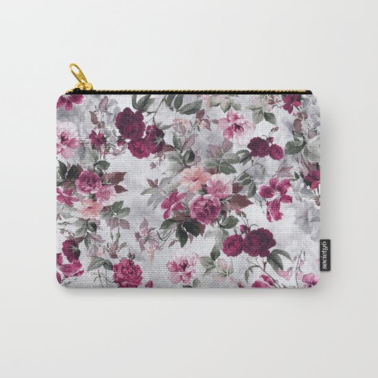 Rose Red Carry-All Pouch