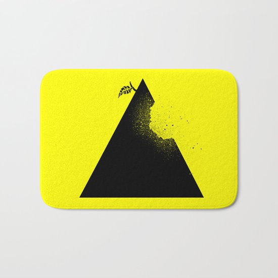 Apple pyramid Bath Mat