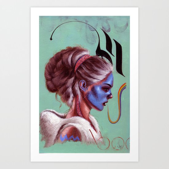 Gardenia Art Print