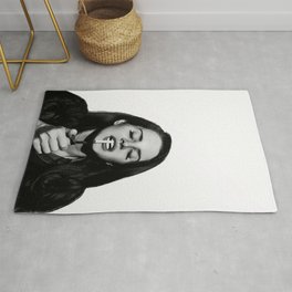 Lana Del Re-y smoking poster, print art Lana poster photography prints  Rug