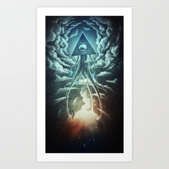 War Of The Worlds I. Art Print