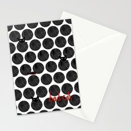 Bad Cat string Stationery Cards