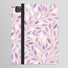 Pastel Leaves Forest iPad Folio Case