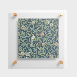 William Morris birds and fruit Floating Acrylic Print