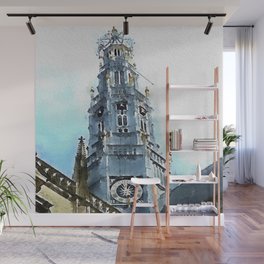 Architecture Clock 1 Wall Mural