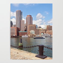 Boston, Seaport Harbor Poster