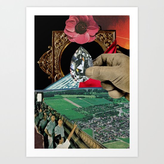 Hand Picked by Zabu Stewart Art Print