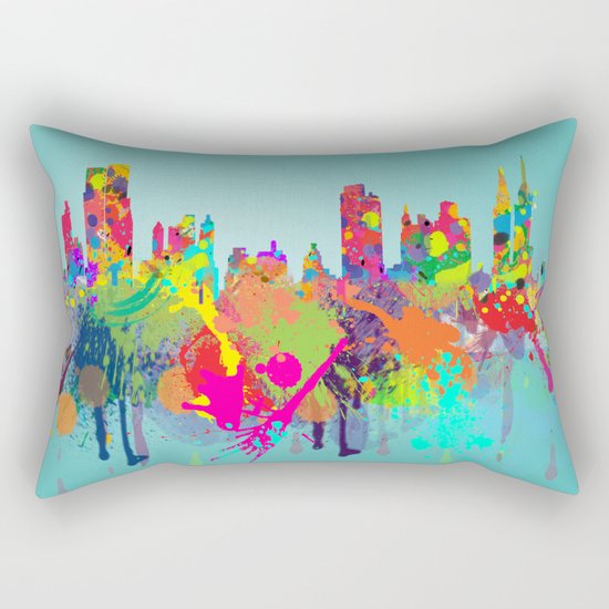 NEW YORK, NEW YORK Rectangular Pillow