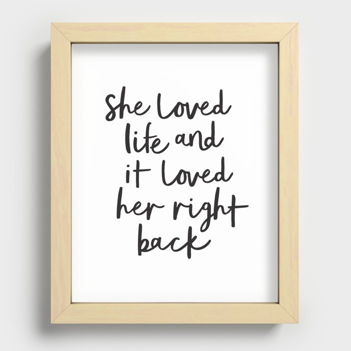 Recessed Framed Print