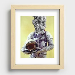 Astral Brain Storming Recessed Framed Print