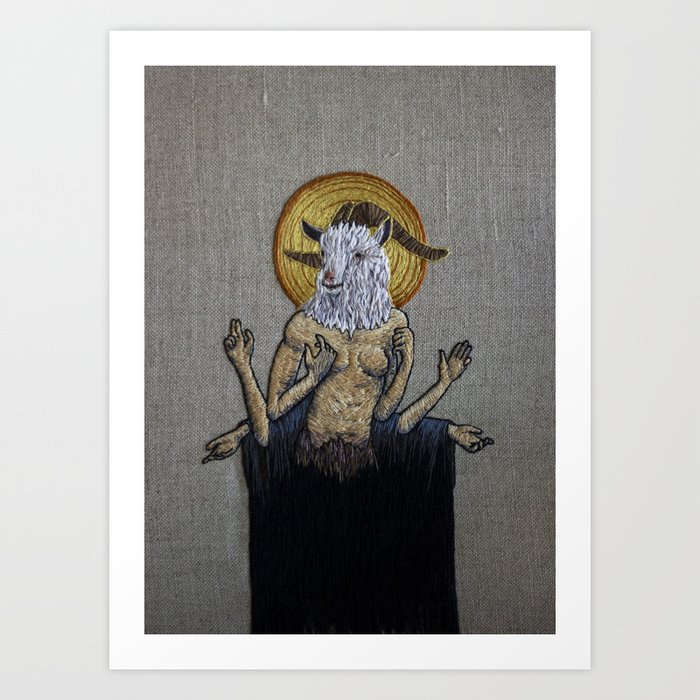 Strange Ritual Art Print