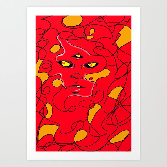 Beautiful Chaos Art Print