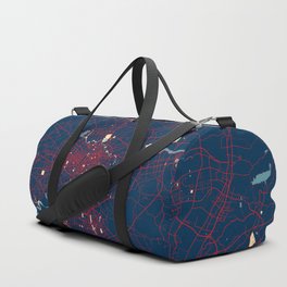 Shenyang City Map of Liaoning, China - Hope Duffle Bag