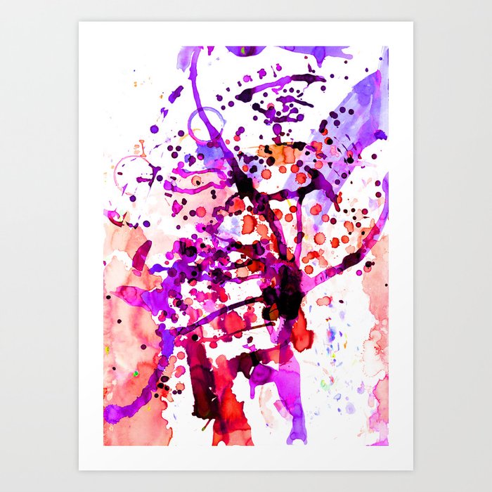 Mania Art Print by Amy Sia | Society6