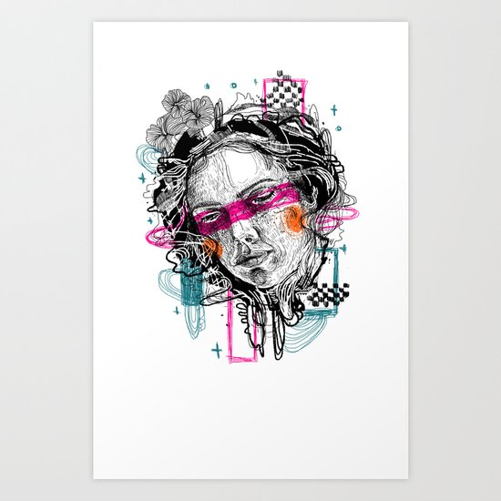 lookdown Art Print