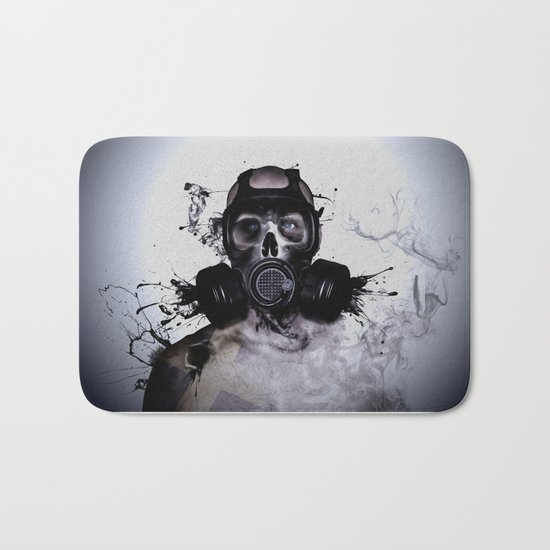 Zombie Warrior Bath Mat