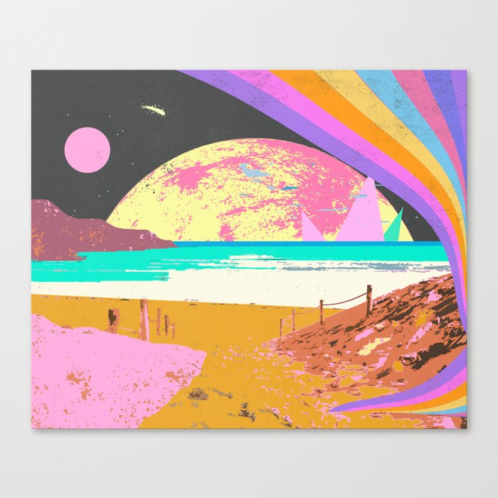 SEARCHING FOR SOMEWHERE Canvas Print