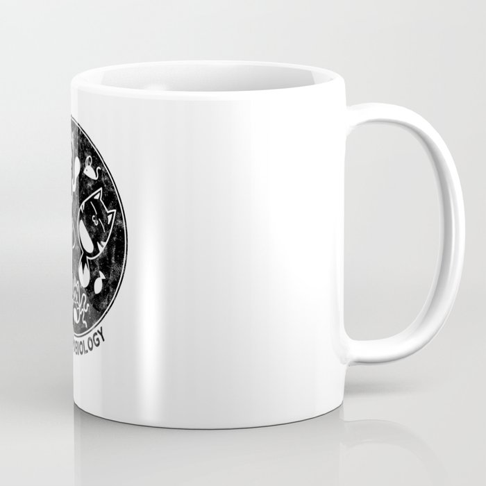 Distressed Meowcrobiology Coffee Mug