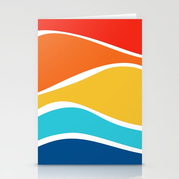 Waves 41 Stationery Cards