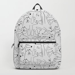 ABSTRACT D O G S Backpack