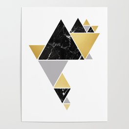 Black Triangle Party Poster