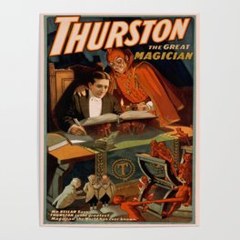 Vintage poster - Thurston the Magician Poster