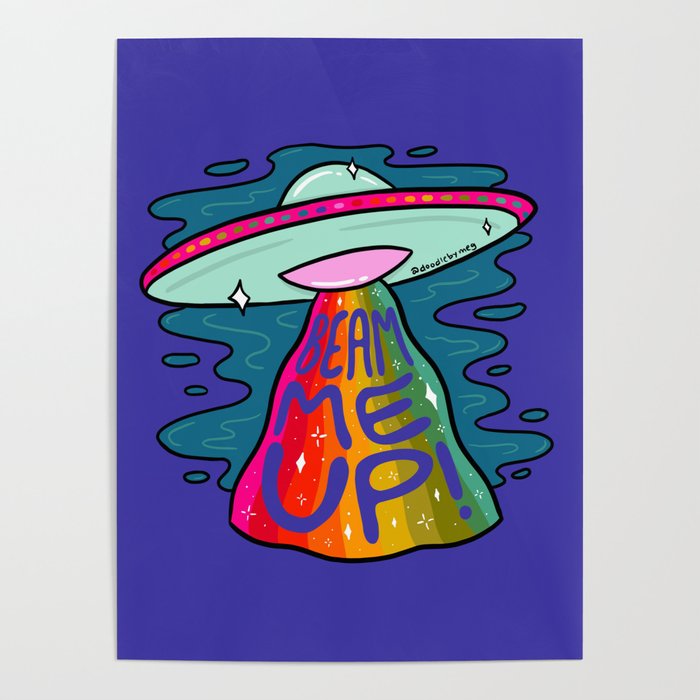 Beam Me Up Poster