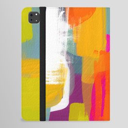 color study abstract art 2 iPad Folio Case