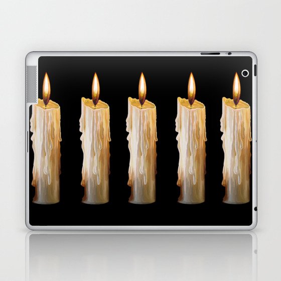 Solo Melting Wax Flickering Candle Laptop & iPad Skin