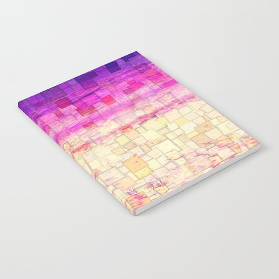 Pink Sea Mosaic Notebook