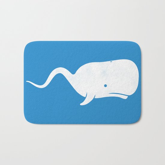 Sperm whale Bath Mat