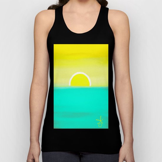 Birthday Yellow Unisex Tank Top