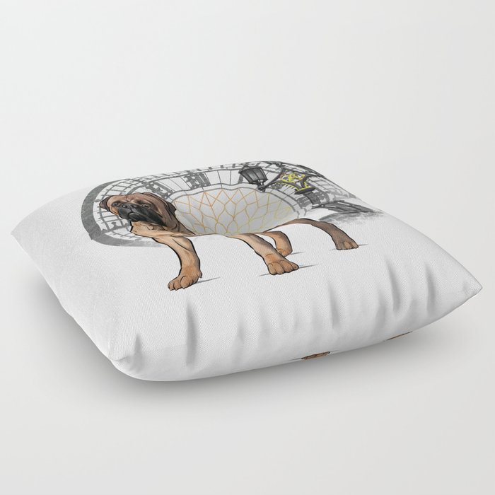 Dog Collection - England - Bullmastiff (#5) Floor Pillow