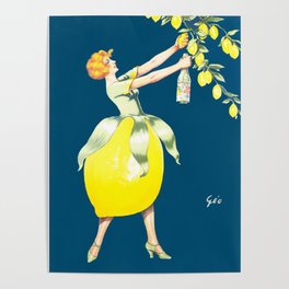 Vintage  Advertising Poster - Geo Spa Citron, 1925 Poster
