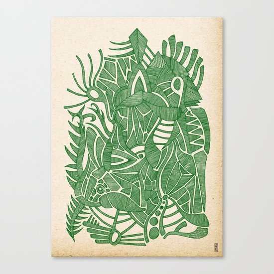 - green hope - Canvas Print