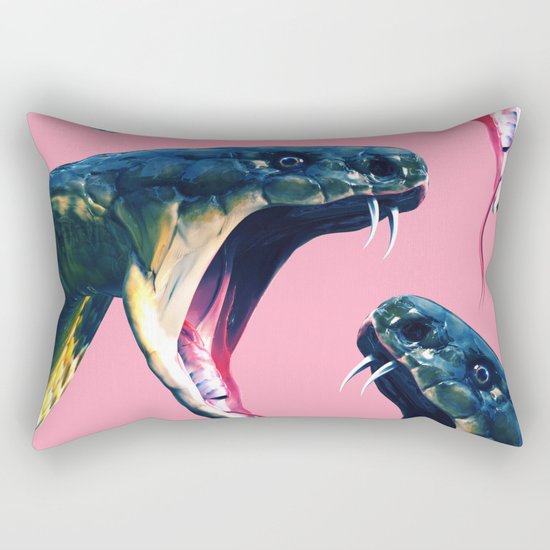 Cobra Rectangular Pillow